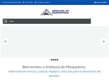 Tablet Screenshot of andaluzademarqueteria.com
